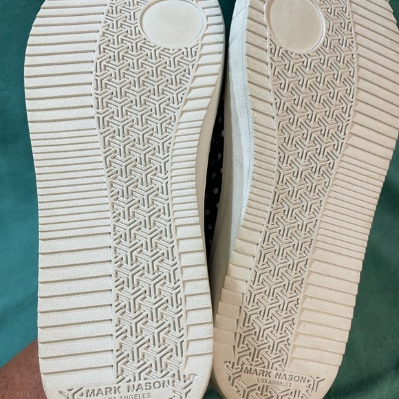 Mark Nason slip on polka dot shoes - size 8- NWOT - Picture 3 of 7